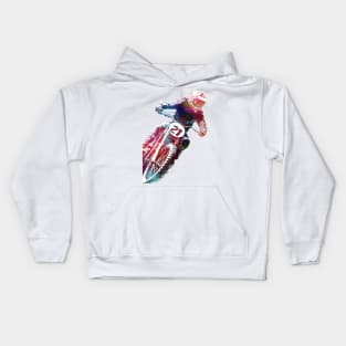 Motor racing sport art Kids Hoodie